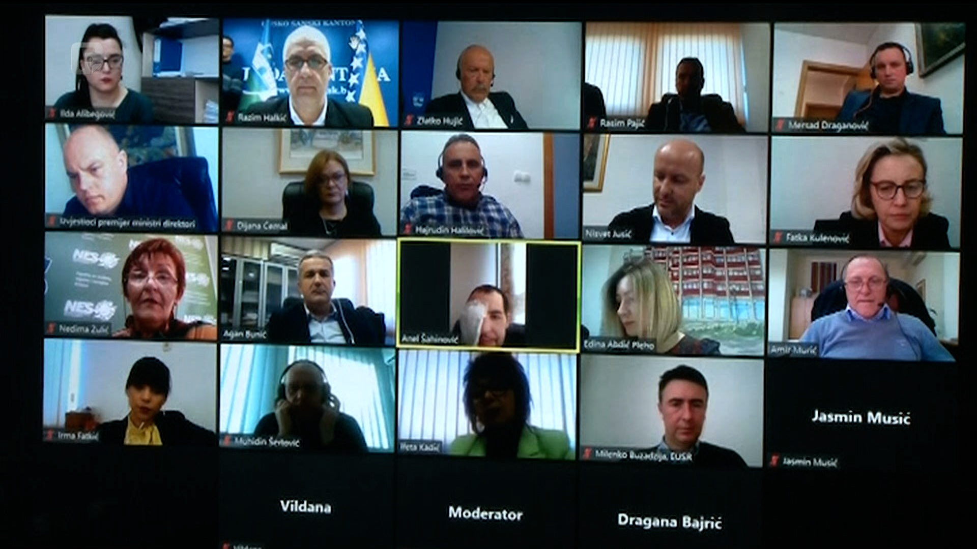 Dugo čekanoj sjednici prethodile su snimke sa političke krajiške berze